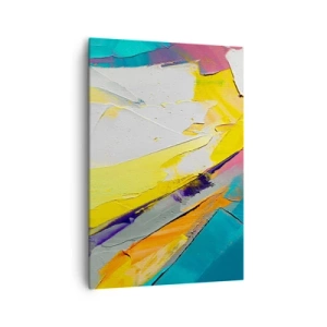 Quadro em tela - Anatomia da luz - 70x100 cm