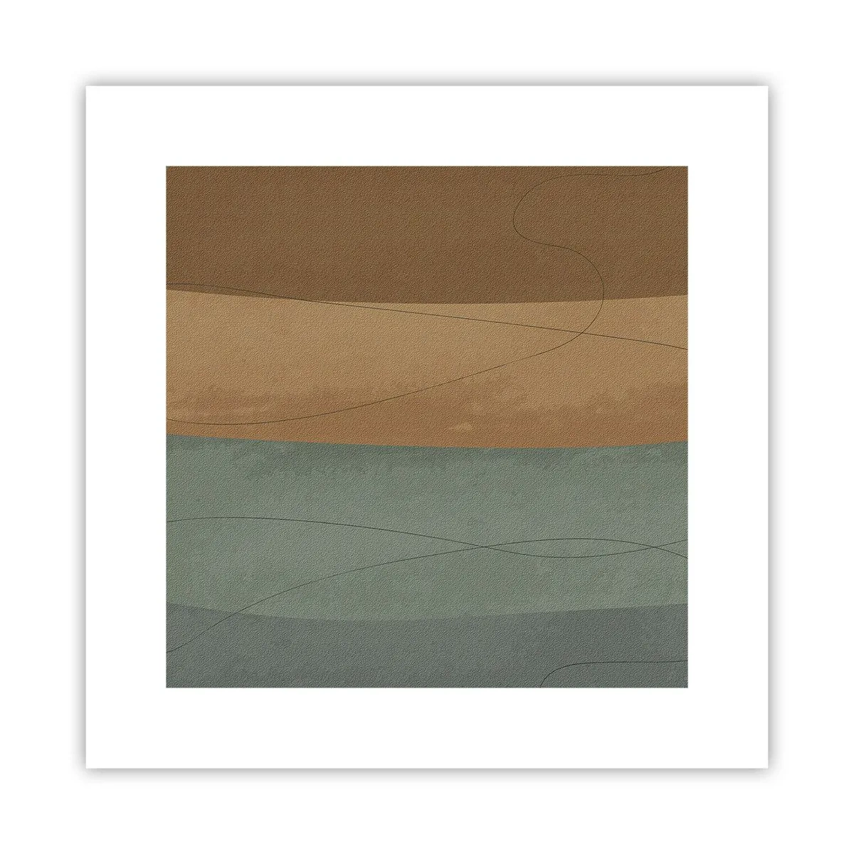 Pôster - Composição horizontal - 30x30 cm