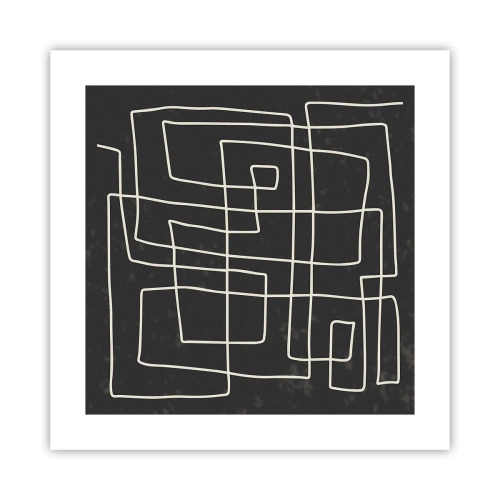 Pôster - Não é tão simples - 40x40 cm