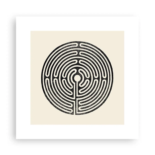 Pôster - Ordem misteriosa - 30x30 cm