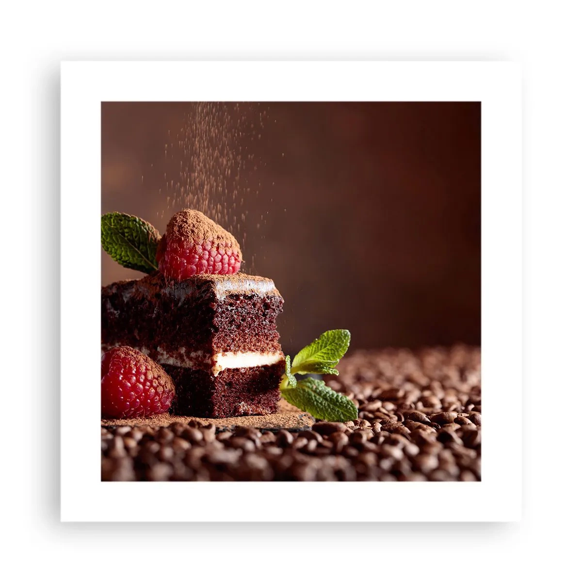 Pôster - A vida é doce - 40x40 cm