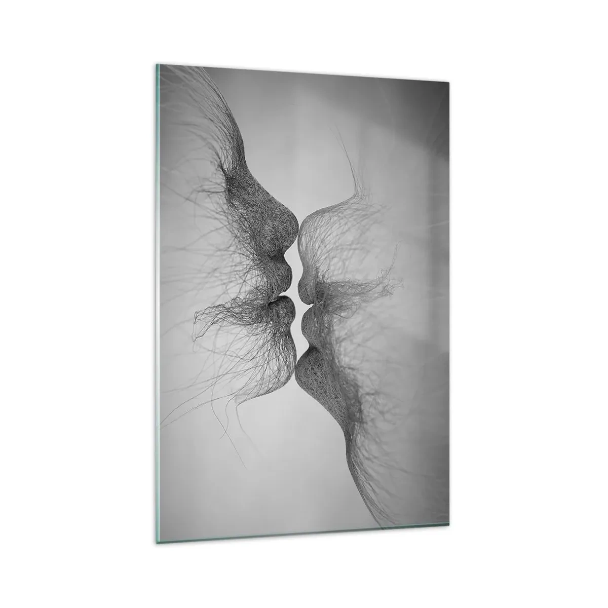 Quadro em vidro - O beijo do vento - 80x120 cm