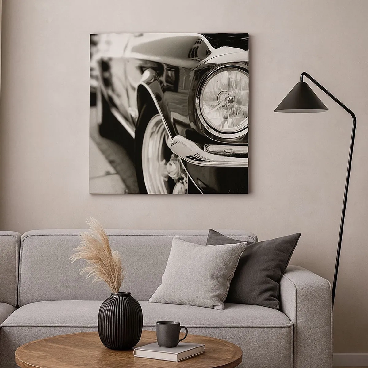 Quadro em tela - Brilho permanente - 30x30 cm