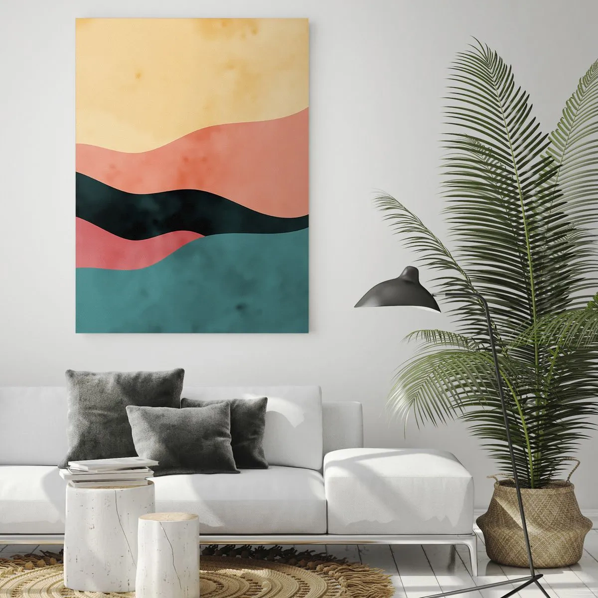 Quadro em vidro - Incompatibilidade compatível - 50x70 cm