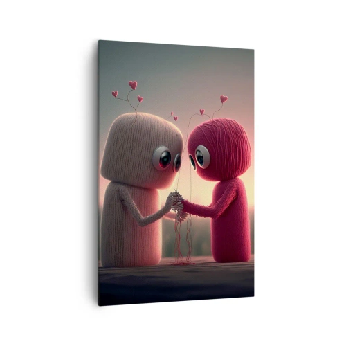 Quadro em tela - Todos podem amar - 80x120 cm