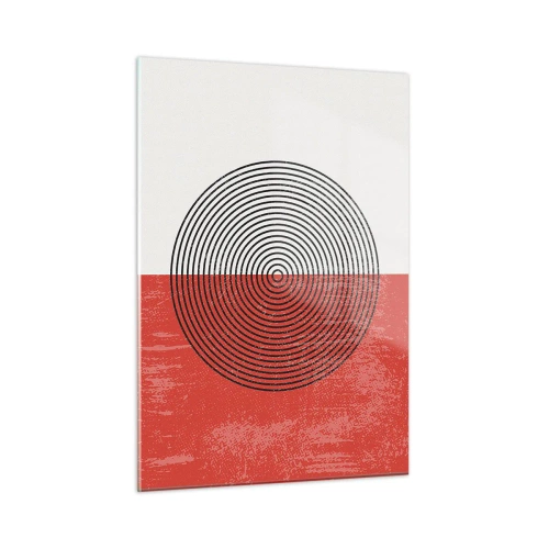 Quadro em vidro - Direto ao ponto - 50x70 cm