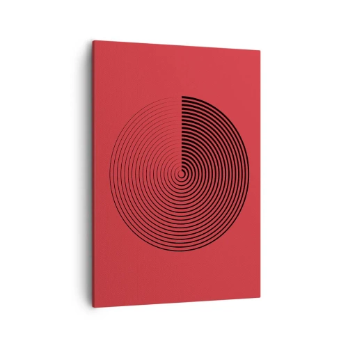 Quadro em tela - Movimento circular - 50x70 cm