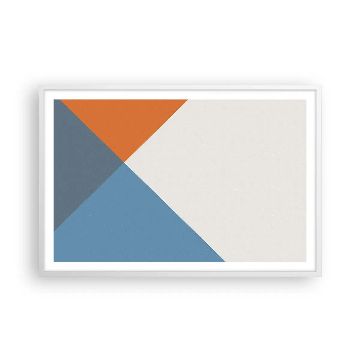 Pôster em moldura branca - Em termos de... - 91x61 cm