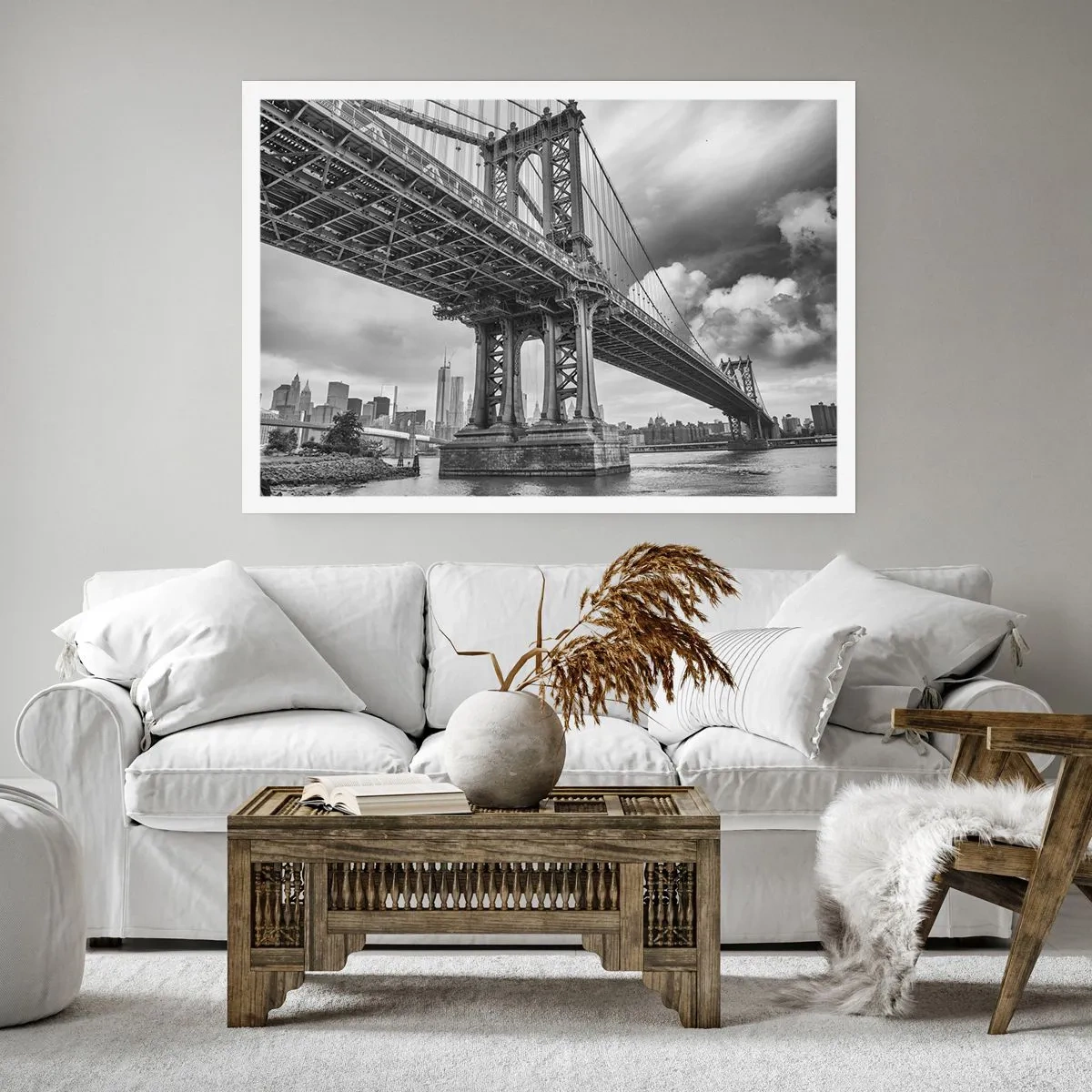 Pôster - Ao coração da cidade - 100x70 cm