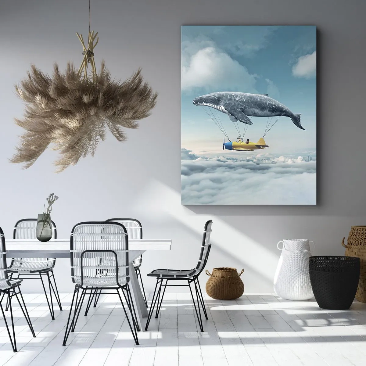 Quadro em tela - Por que não? - 80x120 cm