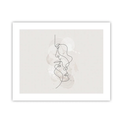 Pôster - Emaranhados num abraço - 50x40 cm