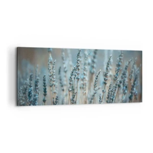 Quadro em tela - Prado perfumado - 100x40 cm