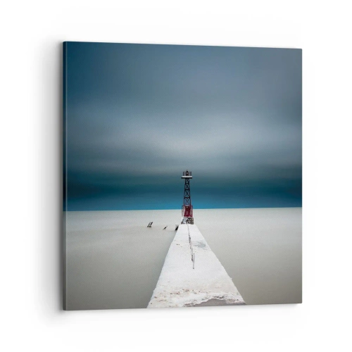 Quadro em tela - Ao encontro do infinito - 70x70 cm