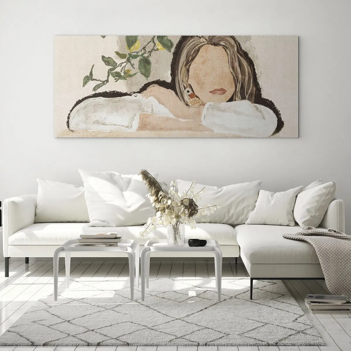 Quadro em vidro - Beleza do sul - 100x40 cm