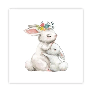Pôster - Nada melhor do que amor de mãe - 50x50 cm