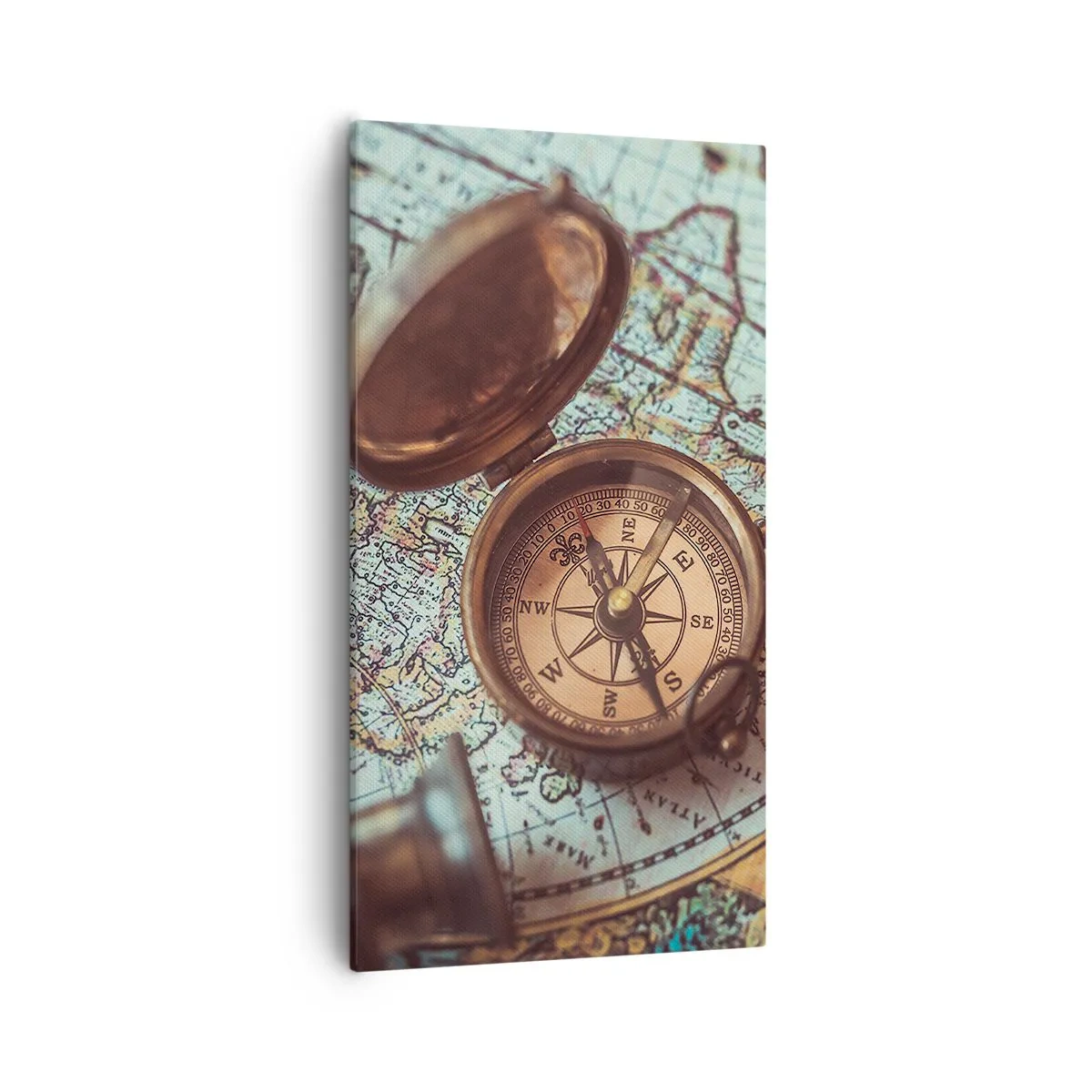 Quadro em tela - Para o aventureiro - 55x100 cm