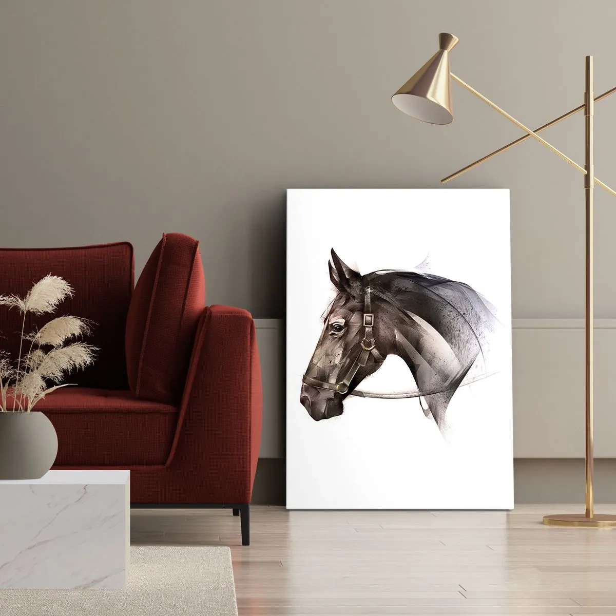 Quadro em tela - Que charme - 45x80 cm