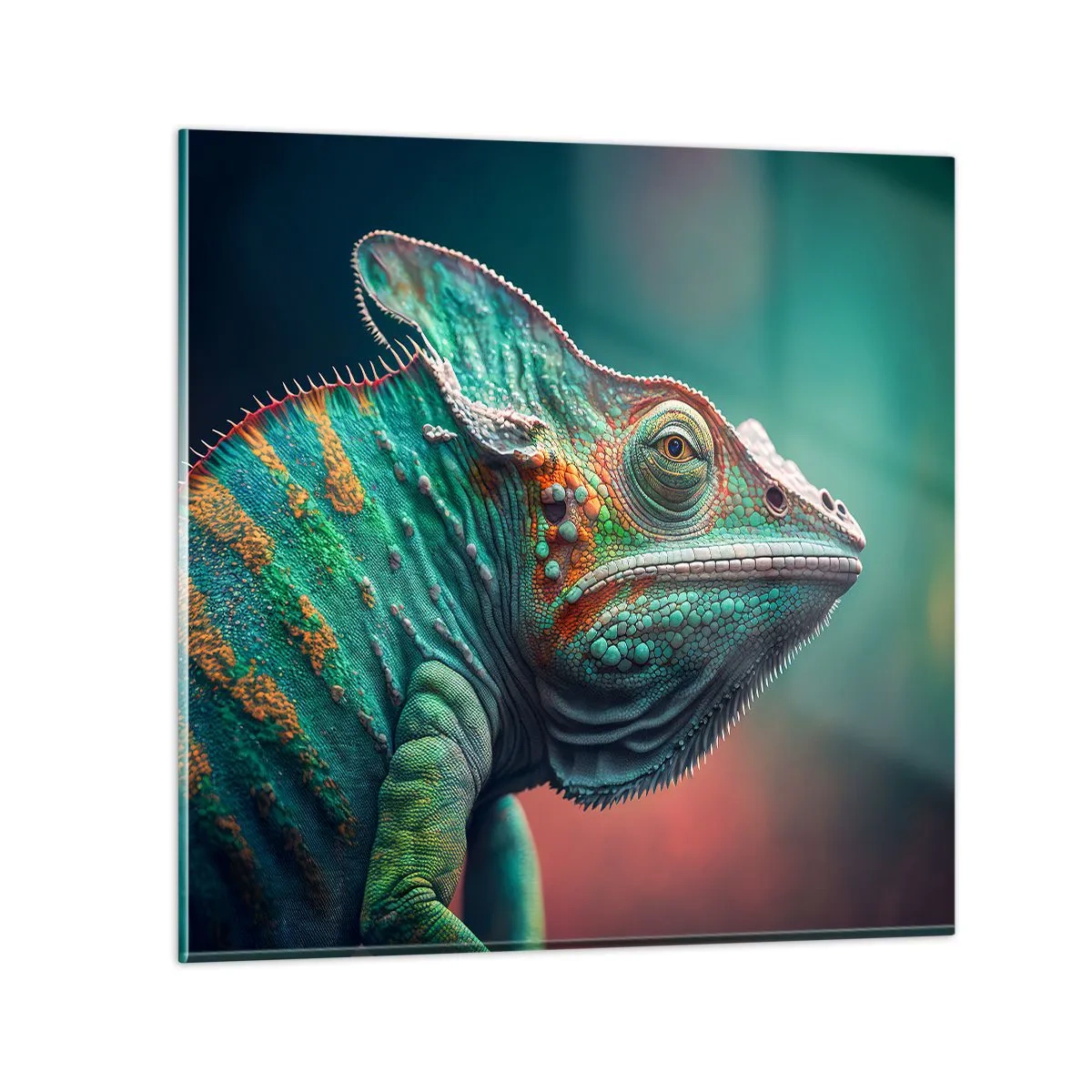 Quadro em vidro - Estás a ver-me? Isso não é bom… - 30x30 cm