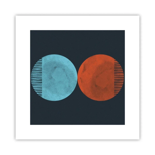 Pôster - Apenas geometria? - 30x30 cm