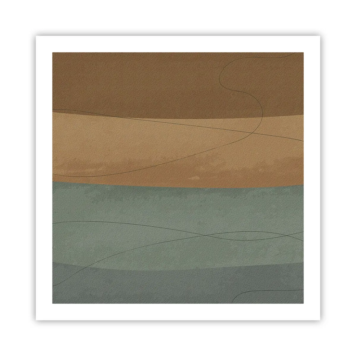Pôster - Composição horizontal - 60x60 cm