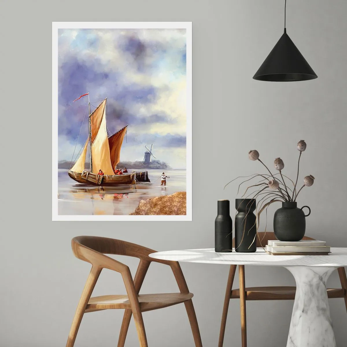 Pôster - O regresso dos marinheiros - 61x91 cm