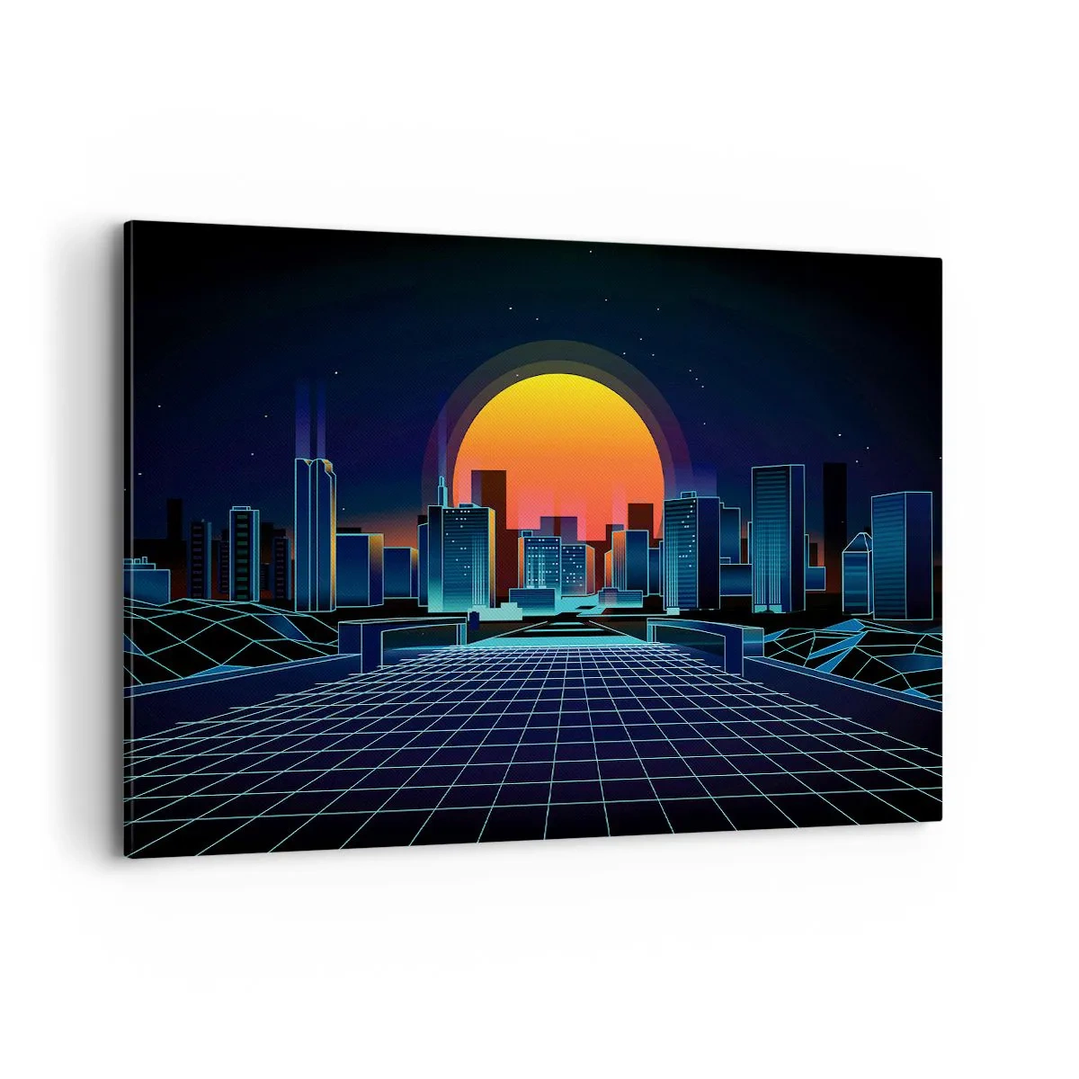 Quadro em tela - Ainda quer ir para o mundo real? - 120x80 cm