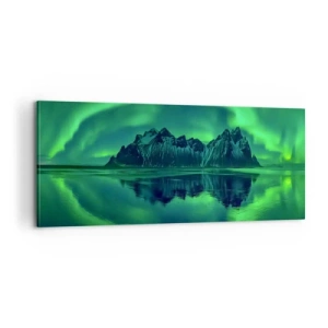 Quadro em tela - Nos braços da aurora - 100x40 cm