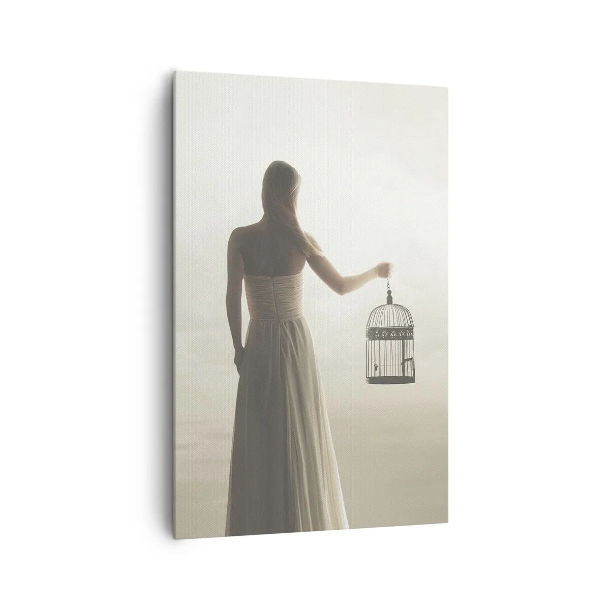 Quadro em tela - Seja livre - 80x120 cm