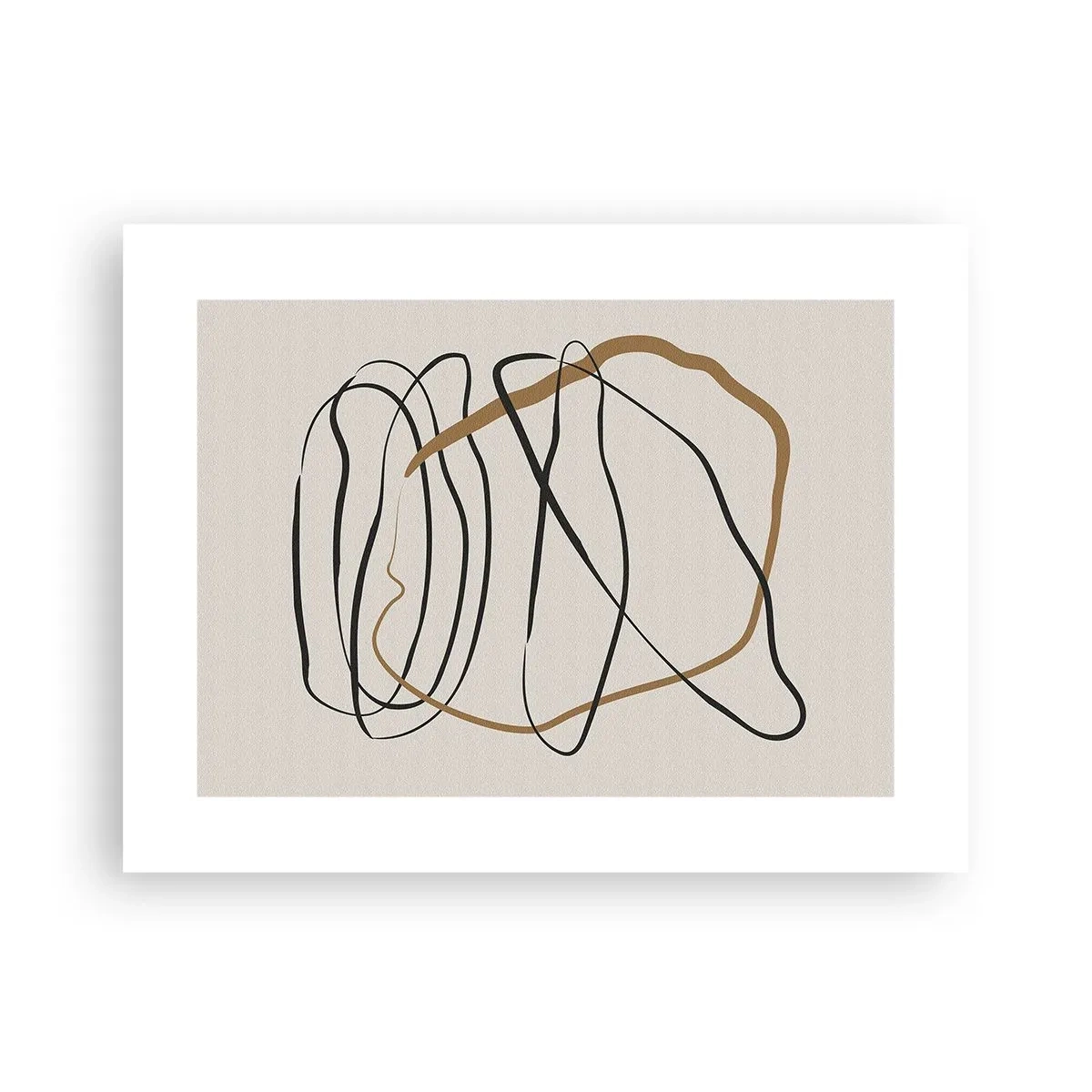 Pôster - Composição – dança em loop - 40x30 cm