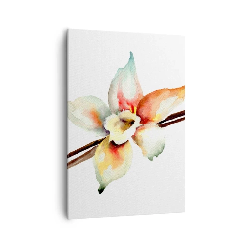 Quadro em tela - Doçura derramada com tinta - 70x100 cm