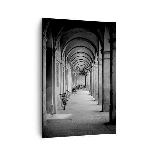 Quadro em tela - Sob as arcadas - 70x100 cm