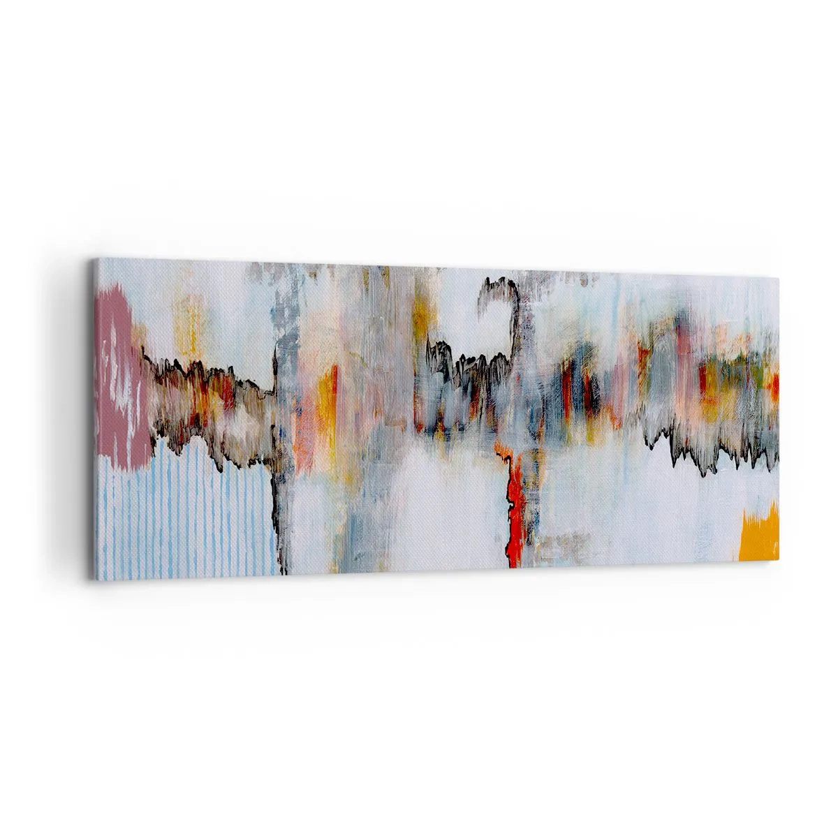 Quadro em tela - Com um palito na água - 120x50 cm