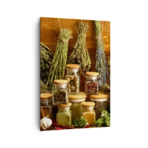 Quadro em tela - Magias da cozinha - 70x100 cm