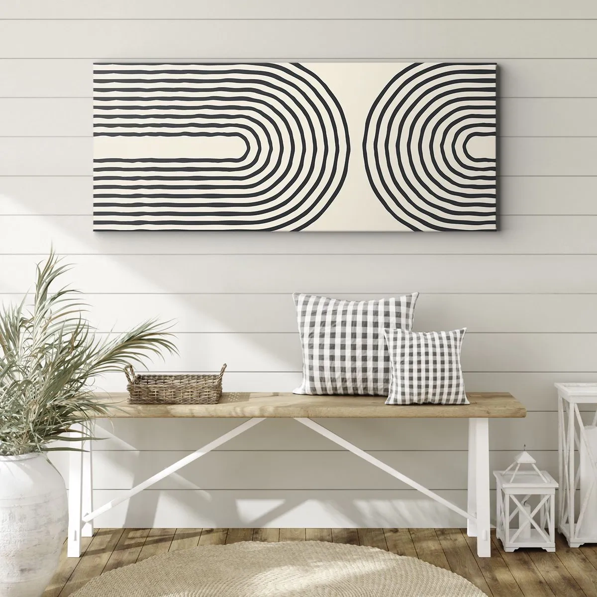 Quadro em tela - Em um momento... - 100x40 cm