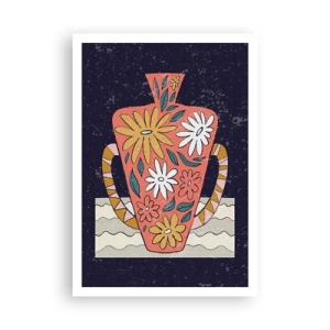 Pôster - Jarro pintado - 70x100 cm