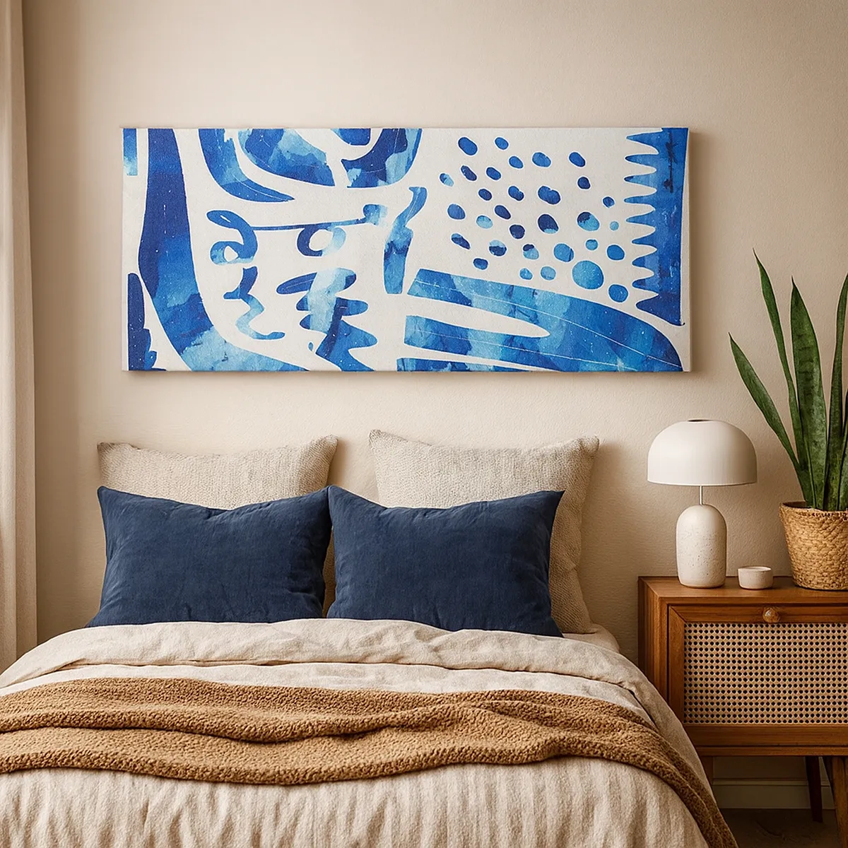 Quadro em tela - Voltar às raízes - 30x30 cm