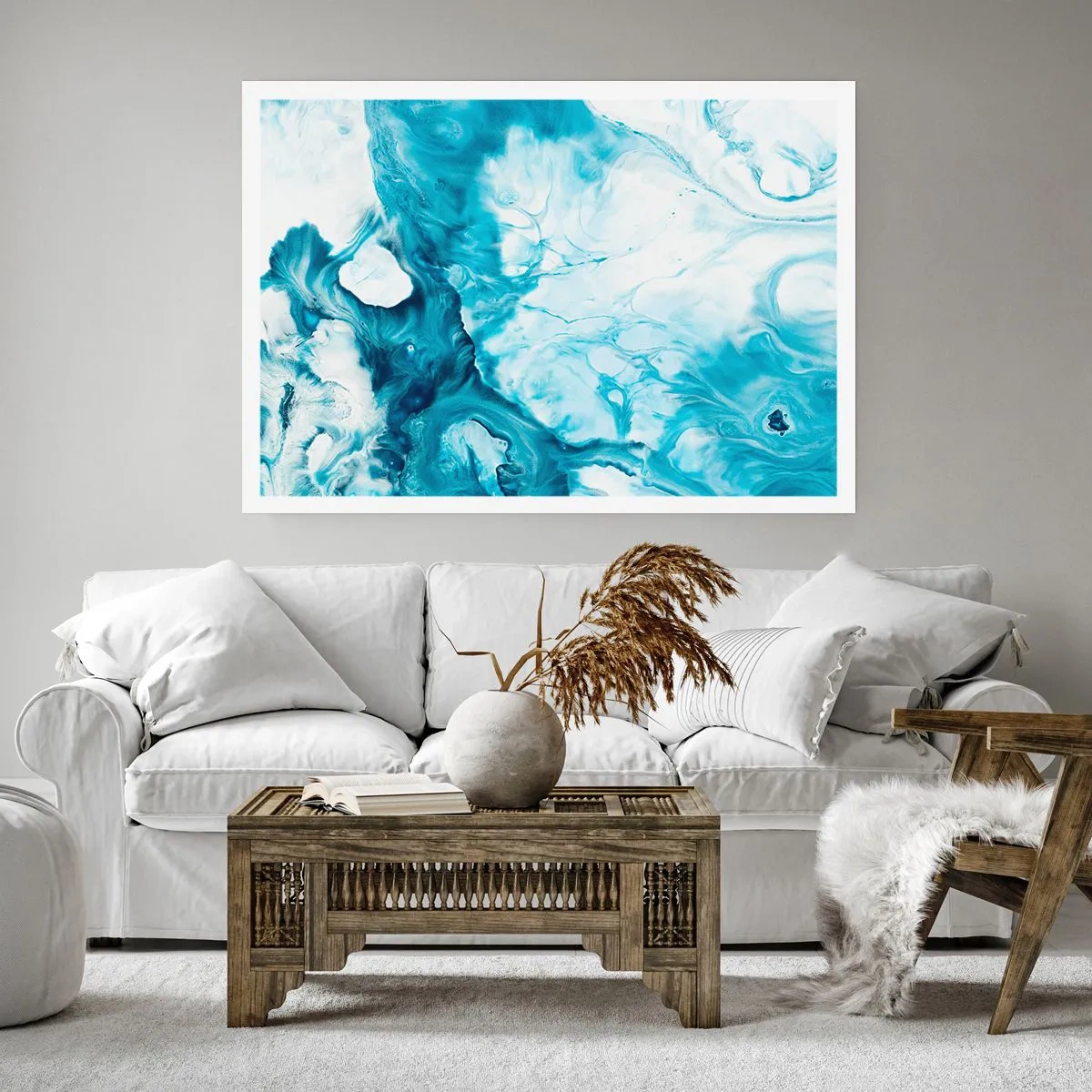 Pôster - Concerto Azul - 50x40 cm
