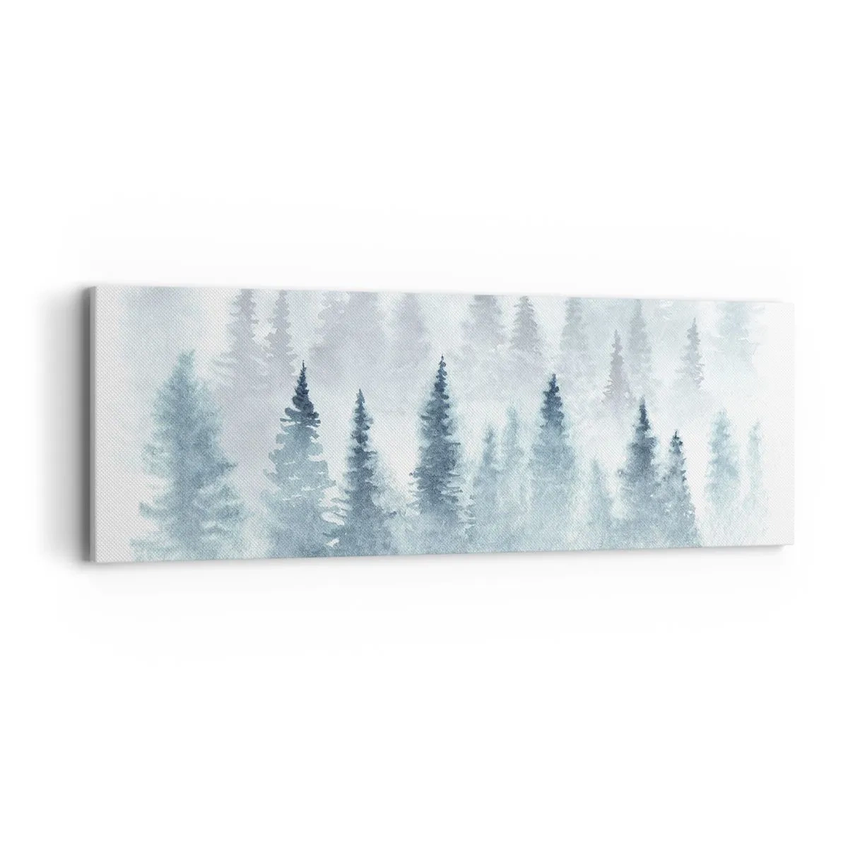 Quadro em tela - Envolto no nevoeiro - 90x30 cm