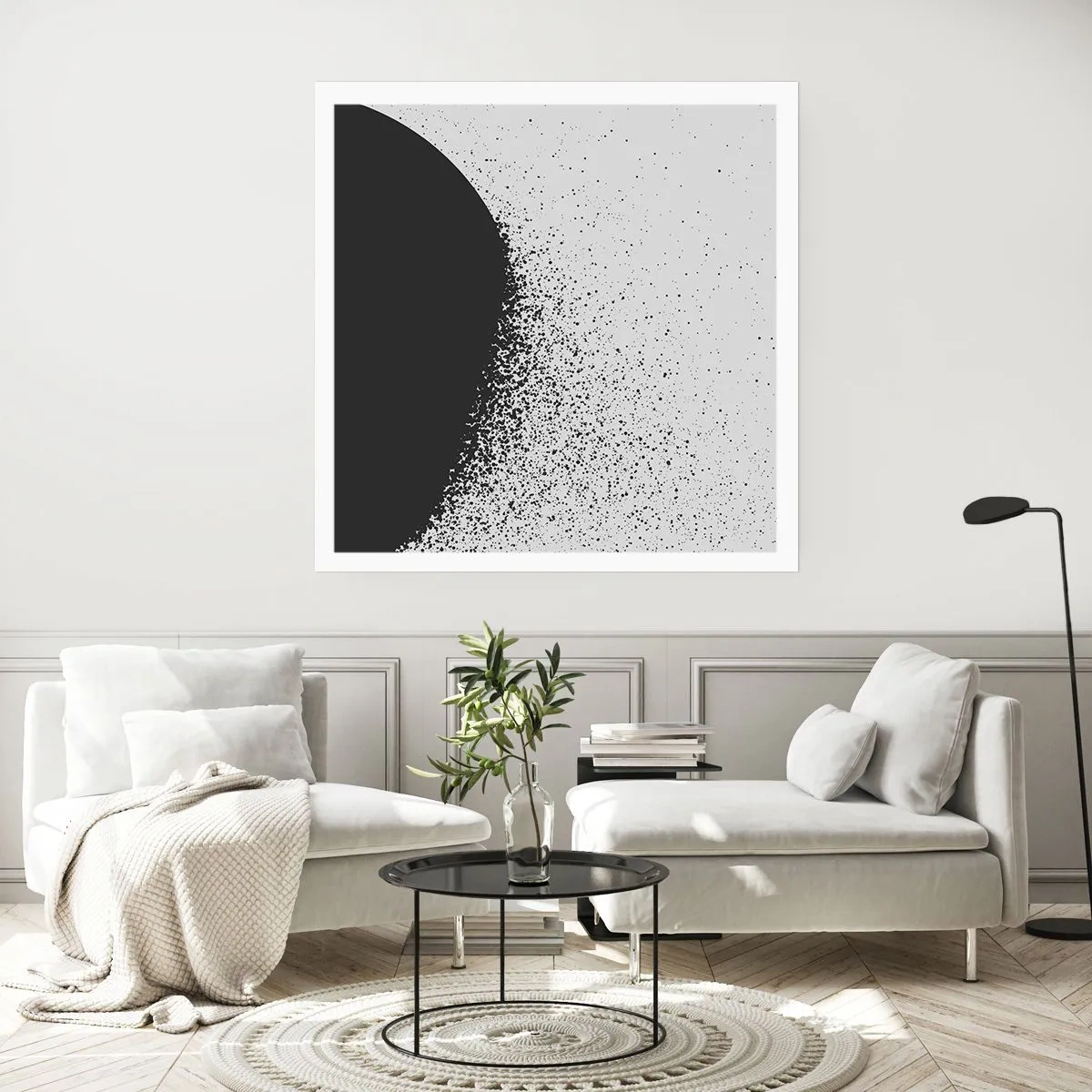 Pôster - Movimento das moléculas - 30x30 cm