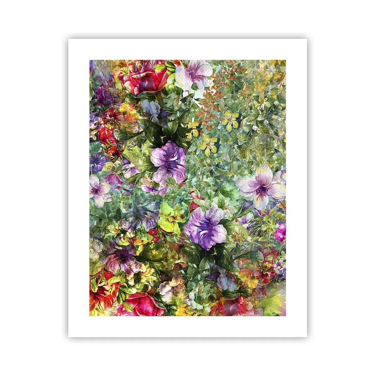 Pôster - Nas flores para a perdição - 40x50 cm