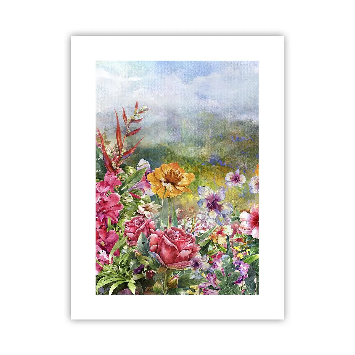 Pôster - O jardim que enlouqueceu - 30x40 cm