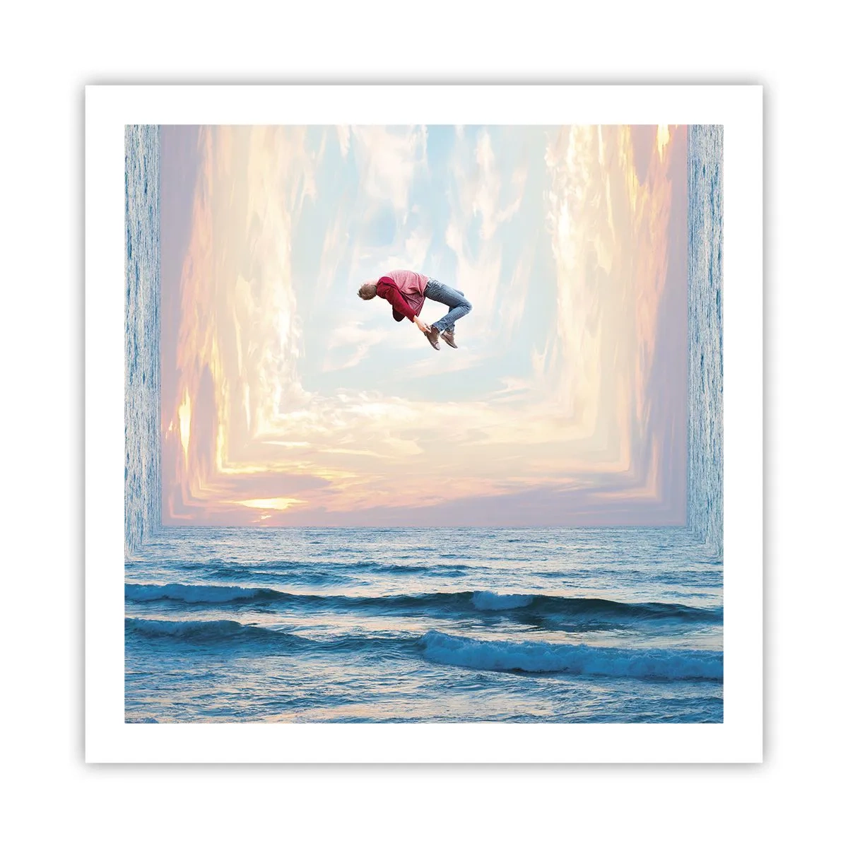 Pôster - Para outra dimensão - 60x60 cm