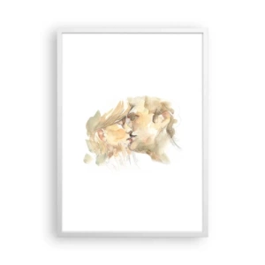 Pôster em moldura branca - A outra metade foi encontrada? - 50x70 cm