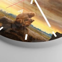 Mostrador com traços