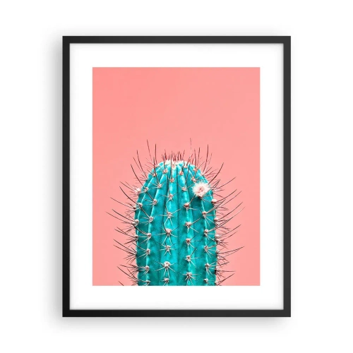 Pôster com moldura preta - Apenas olhe - 40x50 cm