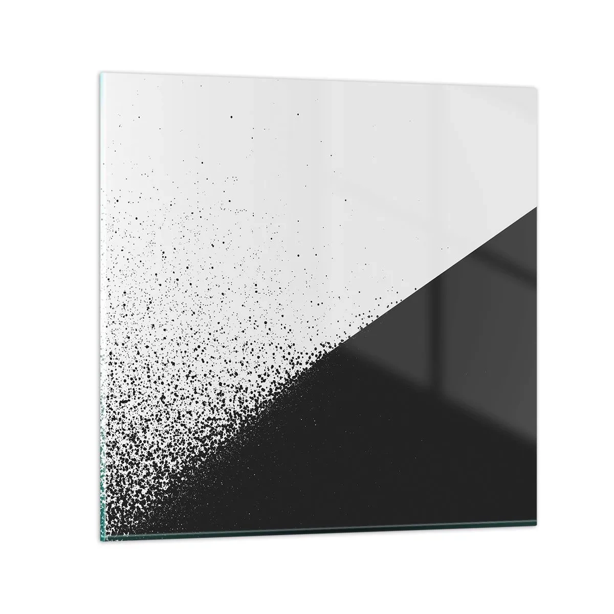 Quadro em vidro - Cada vez mais rápido, cada vez mais - 40x40 cm