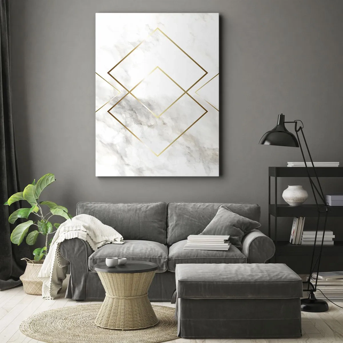 Quadro em tela - Vista ao infinito - 50x70 cm
