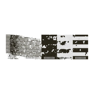 Amostra de papel de parede Premium Sand - Ritmo e ruído - Abstração, Pedaço, Gráficos - 100x30 cm