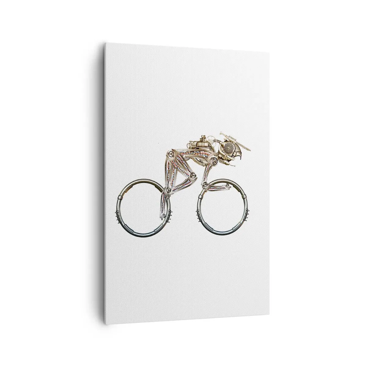 Quadro em tela - Uma ótima máquina - 80x120 cm