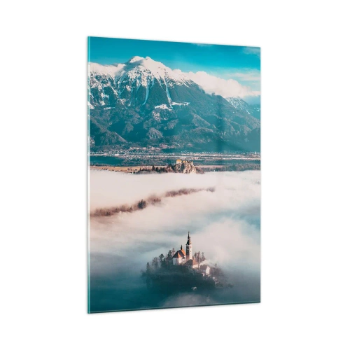 Quadro em vidro - O início do conto de fadas - 50x70 cm